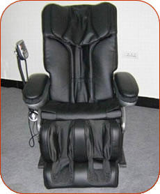 New SX801-A lUXURY MASSAGE CHAIR. MASSAGE CHAIR HAS AIRBAG MASSAGE TECHNOLOGY