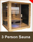 3 Person Far infrared sauna G series
