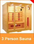 3 Person Far infrared sauna S series