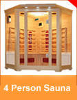 4 Person CRN UNIT Far infrared sauna S series